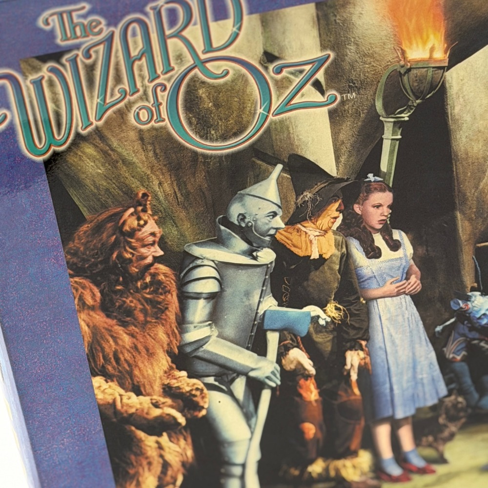 Vintage The Wizard of Oz 550 Piece Jigsaw Puzzle Wicked Witch Scene Interlocking